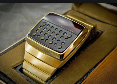 Hewlett-Packard's Model HP-01 digital watch/calculator. It did not succeed in the market place.